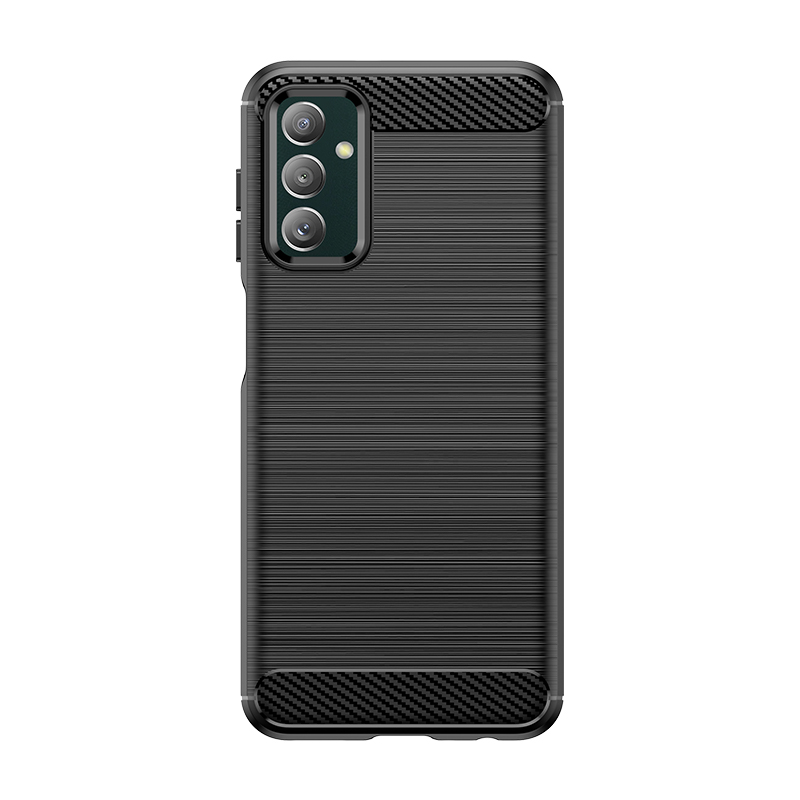 Casos de telefone de carbono para Samsung M55 F15 M15 Xcover 7 S24 A35 A55 A15 A05 A05S A25 5G 4G Ultra Plus Caso de desenho de fios de carbono Tampa