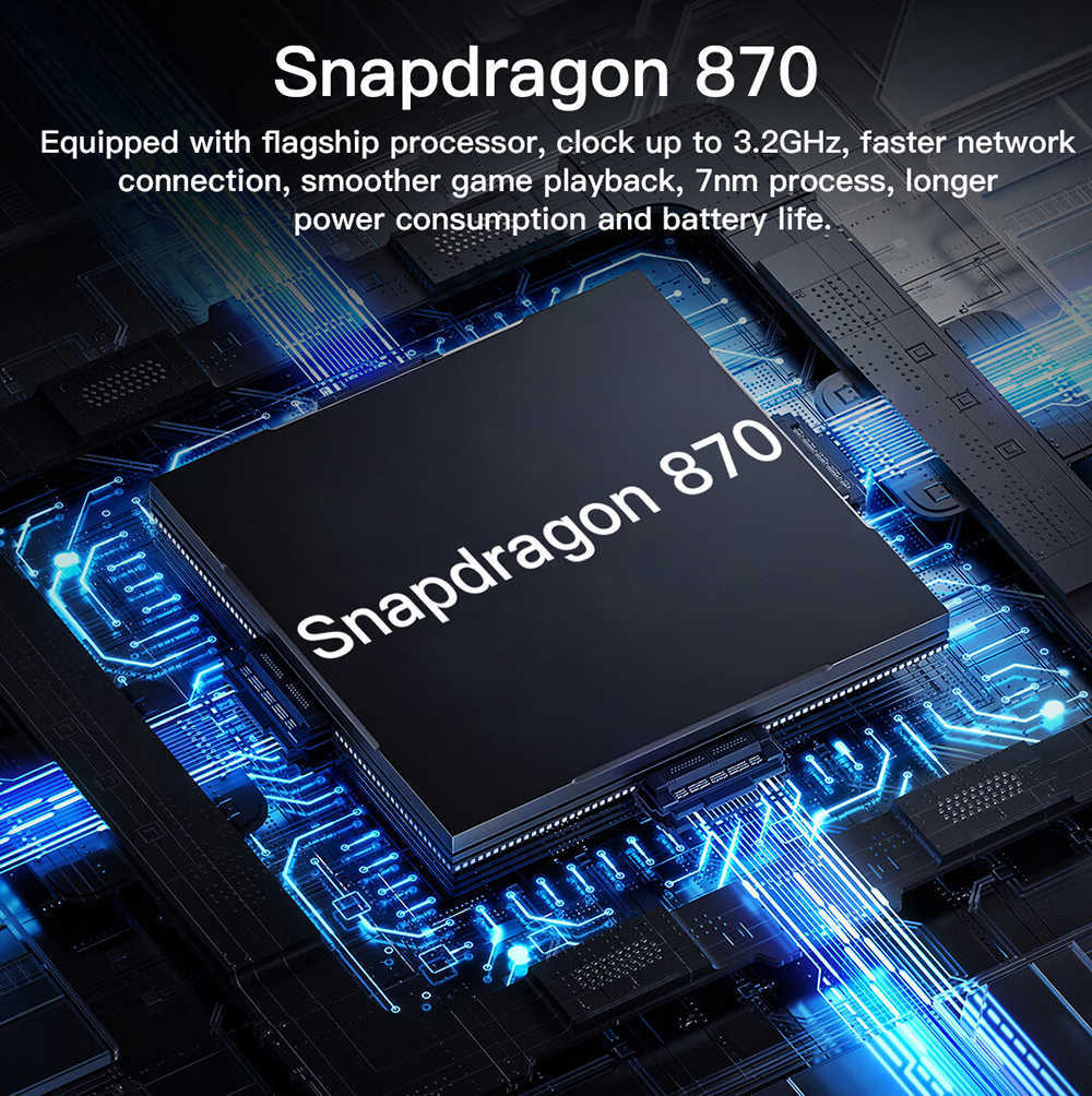 휴대 전화 케이스 글로벌 버전 정제 안드로이드 패드 6 Pro 12GB 512GB Snapdragon 870 태블릿 11 인치 5G 듀얼 SIM 카드 WiFi GPS Google1423018