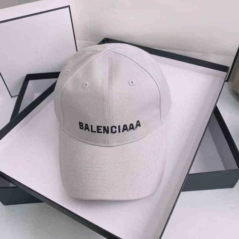 Bollkepsar Bollkepsar Designer Balencaigas Paris Ny Korrekt Version Baseballmode Mångsidig Casual Duck Tongue Herr och Kvinnor227q312g