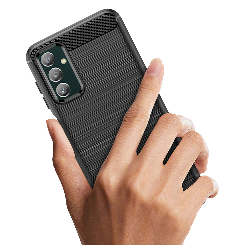 Handyhüllen für Samsung S23 S22 S21 S20 FE S10 Note 20 Plus Ultra Carbon Textured Fiber Drawing Case TPU Silikon