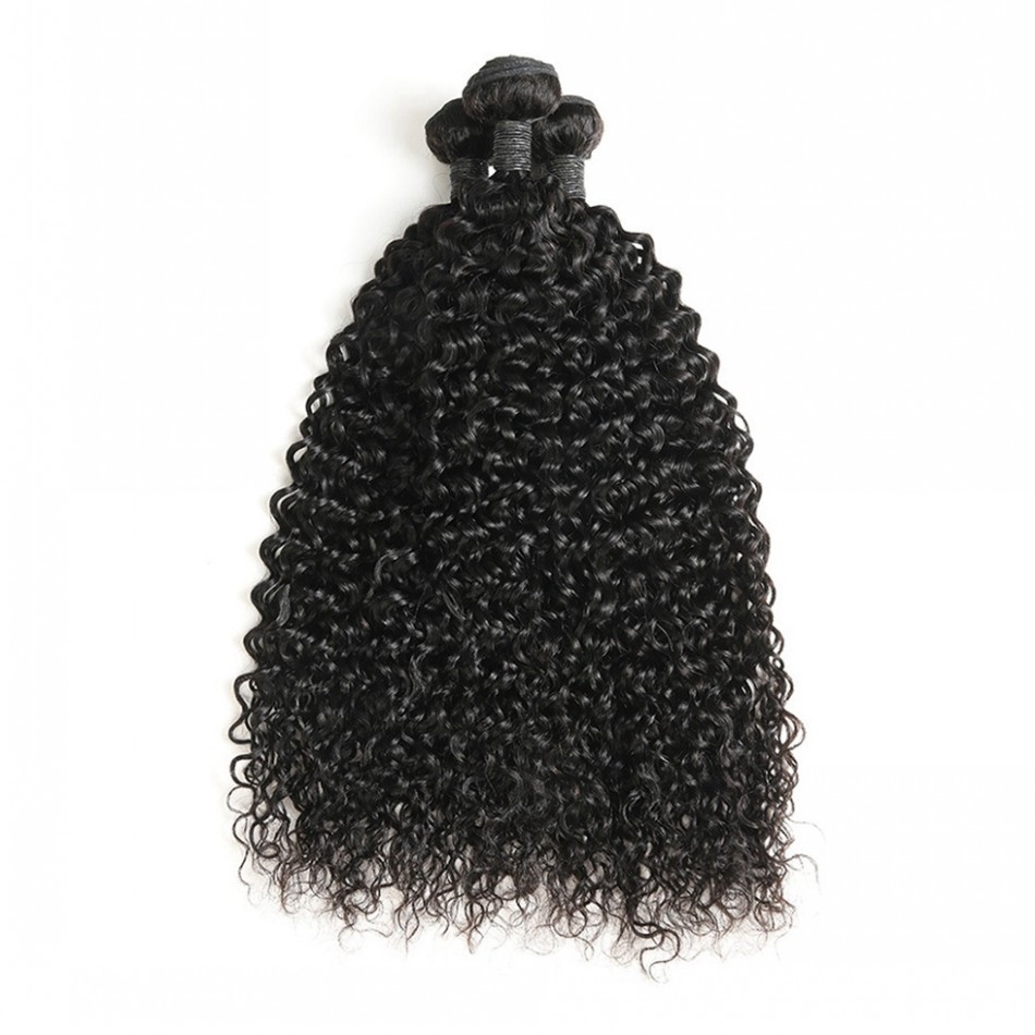 モンゴルの人間の髪の水波束ナチュラルカラー9aバージンヘアウィーブ8-26インチ