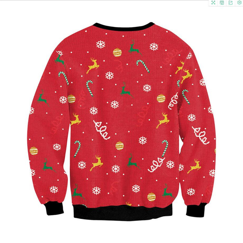 Suéteres de los hombres Hombres Mujeres Ugly Christmas Sweater Funny Humping Reindeer Climax Tacky Jumpers Tops Pareja Holiday Party Navidad Sudadera 221017