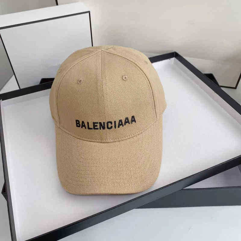 Bollkepsar Bollkepsar Designer Balencaigas Paris Ny Korrekt Version Baseballmode Mångsidig Casual Duck Tongue Herr och Kvinnor227q312g