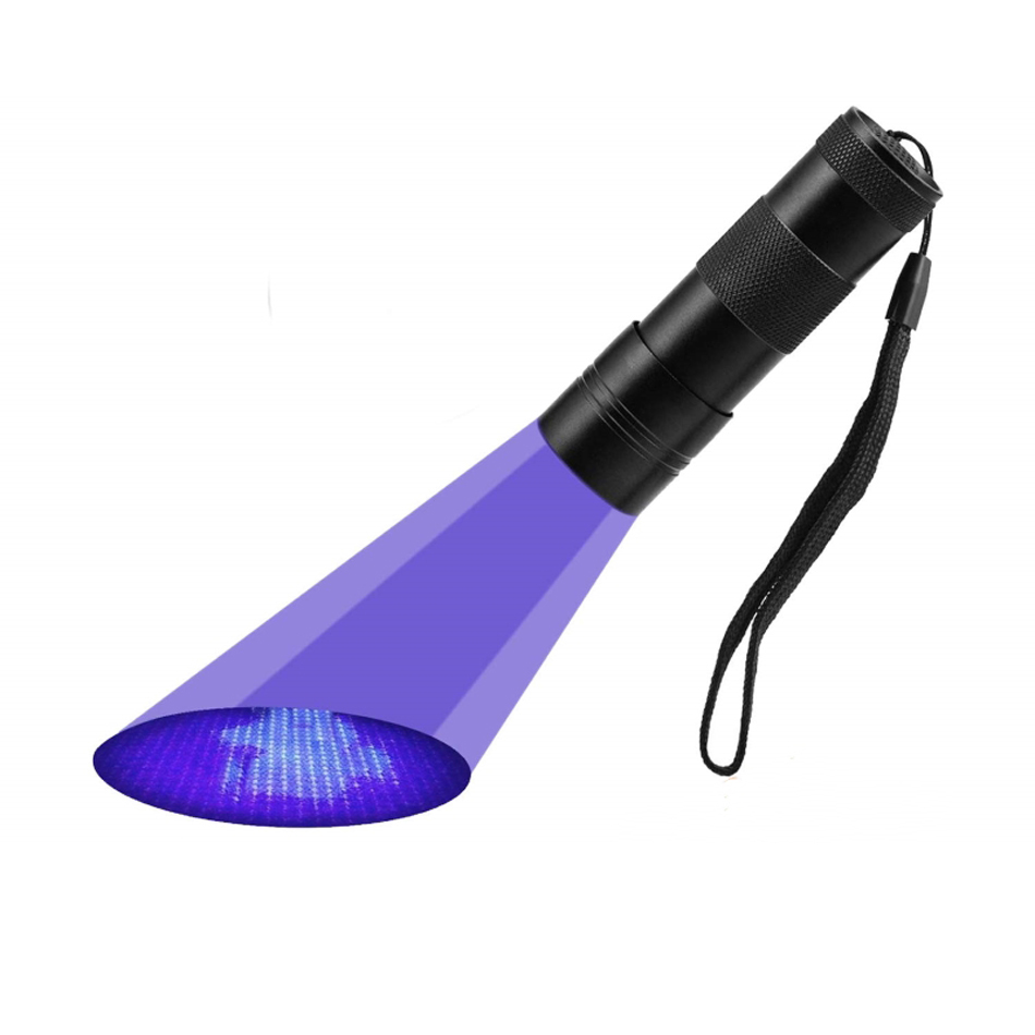 UV Flashlight 12 LED Torches 395nm Ultraviolet Urine Detector Torch linterna For Dog/Cat/Pet Urine & Dry Stains