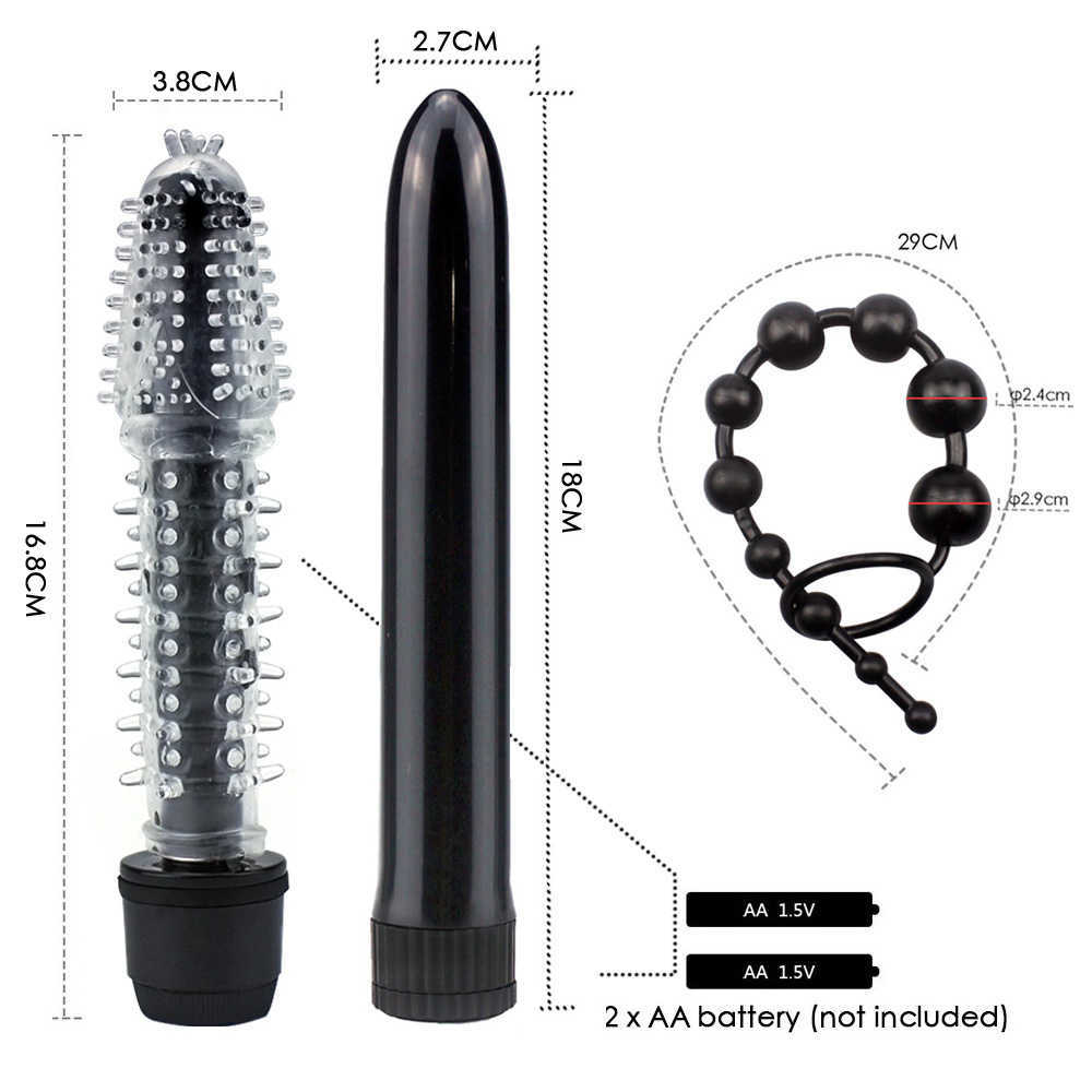 Skönhetsartiklar 6 Sztuk Dorosych Zabawki erotyczne dla Kobiet anal rumpa plug silikonowe podwrko wibracyjne g-spot wibrator orgazm kijek do masau akcesoria erotyczne