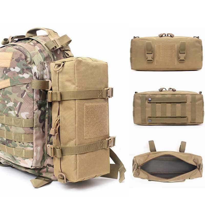 Randonnée Sacs Militaire Tactique Sac À Dos Armée Molle Système Sac À Bandoulière Camping En Plein Air Randonnée En Nylon EDC Taille Pack Chasse Accessoires L221014