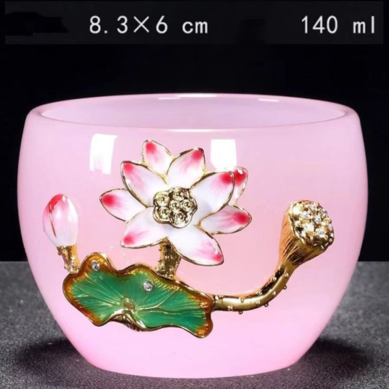 Tasse à thé à fleurs, tasse à thé maître Liuli, cadeau de mariage, tasse à café, verres à boissons