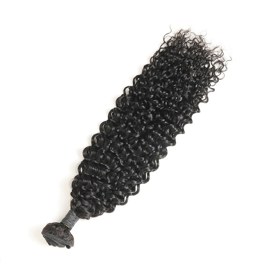 モンゴルの人間の髪の水波束ナチュラルカラー9aバージンヘアウィーブ8-26インチ