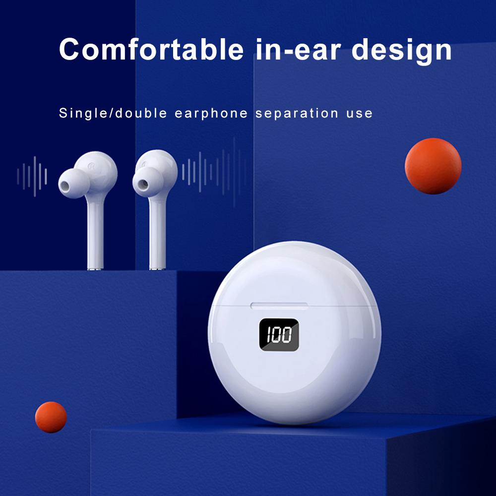 Kablosuz Kulaklıklar TWS Bluetooth kulaklıklar Şarj Kılıfı ile Dokunma Kılıf IPX4 Su Geçirmez LED Ekran Spor Kulaklıkları TW13
