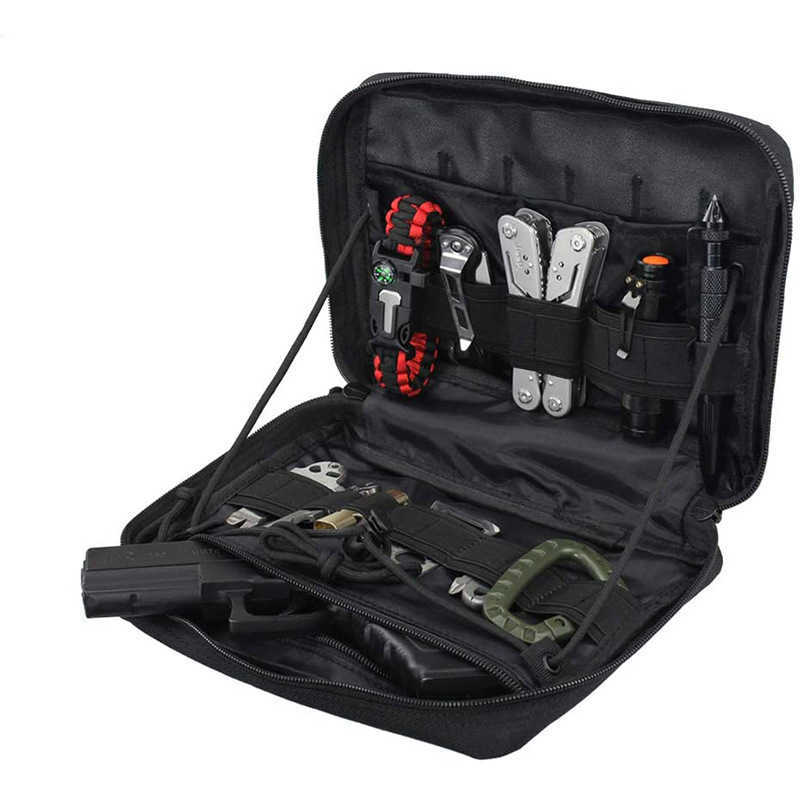 Sacs de randonnée Sac médical militaire Utilitaire EDC Pouch Accessoires de survie Outils Camping Chasse Sac à dos Organisateur Sac Molle Tactical Pack L221014