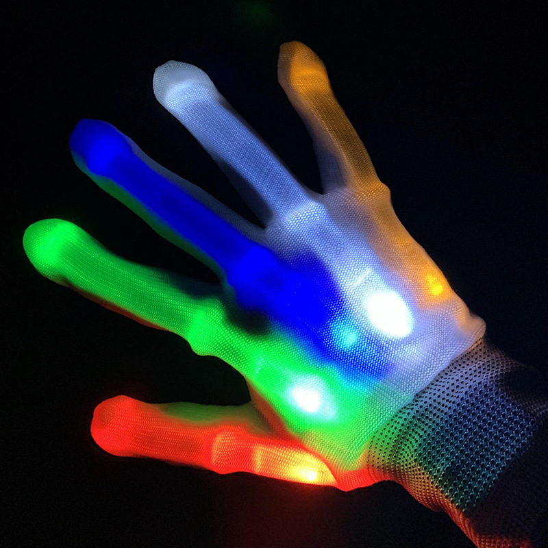 Gants de fête à la tête