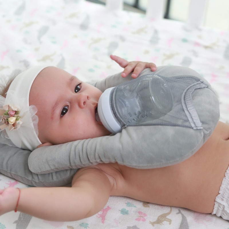 Almohadas alimentar al bebé almohada soporte de botella de almohada multifuncional amamantamiento infantil cubierta cubierta de enfermería almohada cuidado del bebé 221018