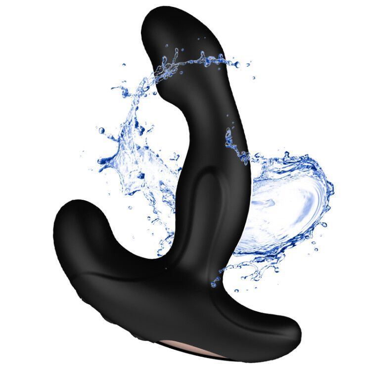 Massage fjärrkontroll prostata massager kraftfull dubbla motorer anal vibrator erotisk vuxen produkt man onani rumpa plugg sexiga leksaker