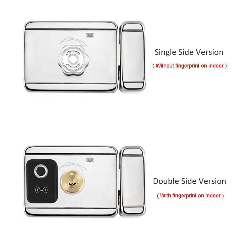 Smart Lock Impermeabile Porta impronte digitali Tuya WIFI APP Sblocca Fechadura Password IC-Card Sicurezza Cancello in metallo la casa 221101