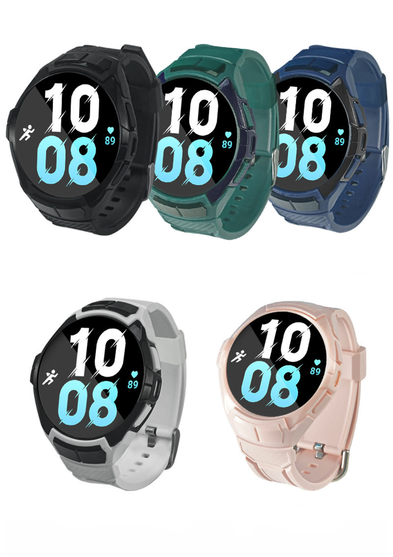 Voor Samsung Galaxy Watch 5 4 Armor Protective Case Band Riem deksel 40 mm 44 mm