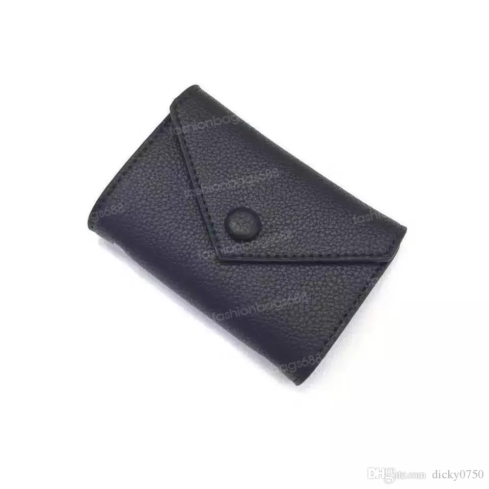 women multicolor designer short Coin Purses wallet Wholesale leather for Card holder women purse classic zipper pocket Victorine