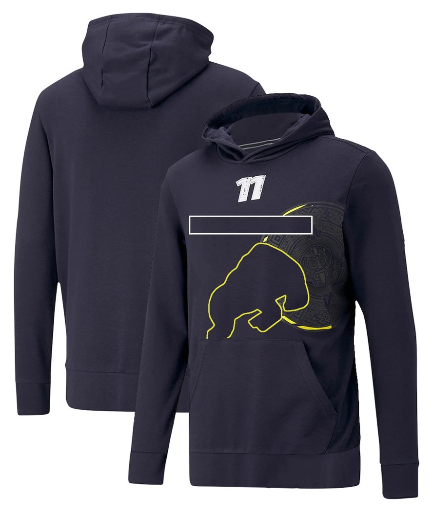 Felpa con cappuccio del team F1 2022 Tuta da corsa pullover sportiva personalizzata con cappuccio da uomo con cappuccio