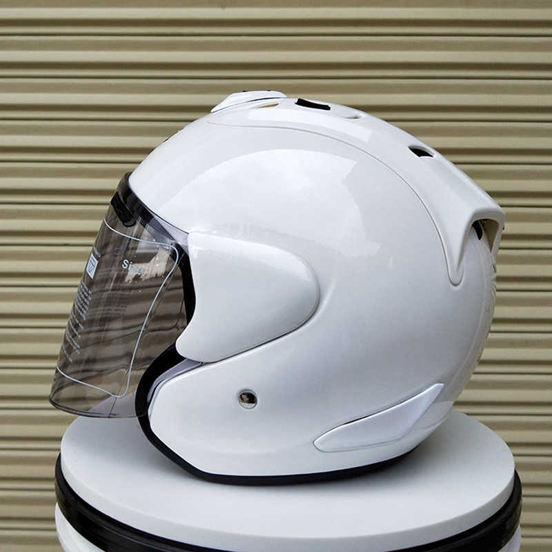 Capacetes de ciclismo ram4 capacete branco feminino motocicleta capacete luz integralmente moldada montanha rota massache half helmet l221014