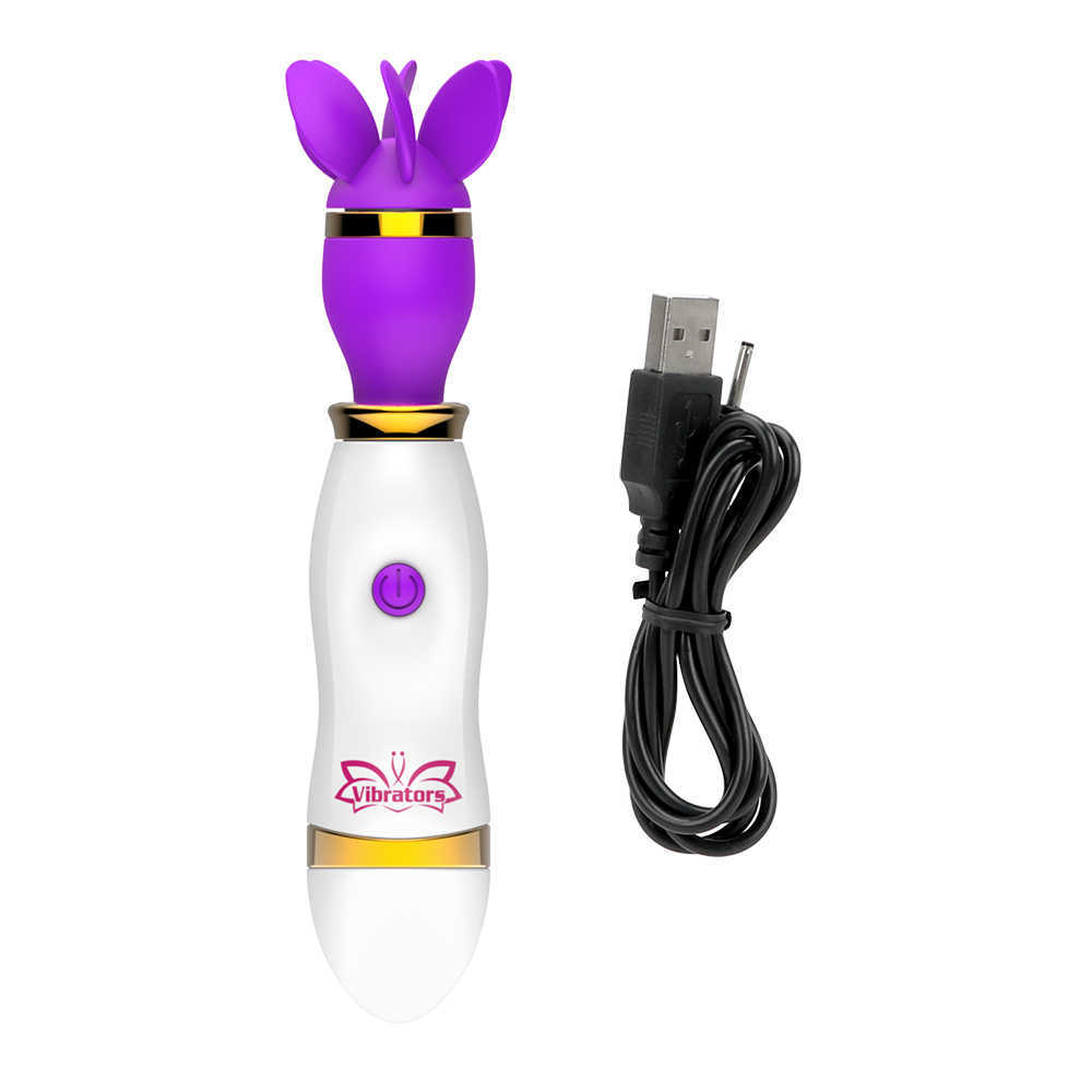 Itens de beleza Vatina 12 Velocidade Massagem mamária Feminino Masturbação AV Beck Liberning Rotação do vibrador O clitóris oral estimula