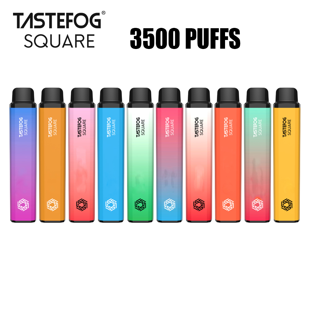 Tastefog Meydanı ELUX BAR EXTEND Tek Kullanımlık Vape E Cigarettes 3500 Puflar 650mAH USB şarj edilebilir pil 10ml Buharlaştırıcı Dolu Kartuş Cihaz Sopa Kiti
