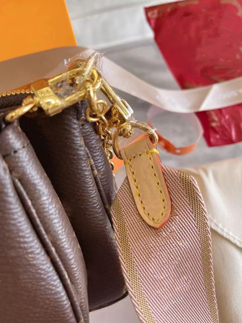 有名なブランドデザイナー3-in-1ショルダーバッグ女性ビンテージ印刷財布とハンドバッグ