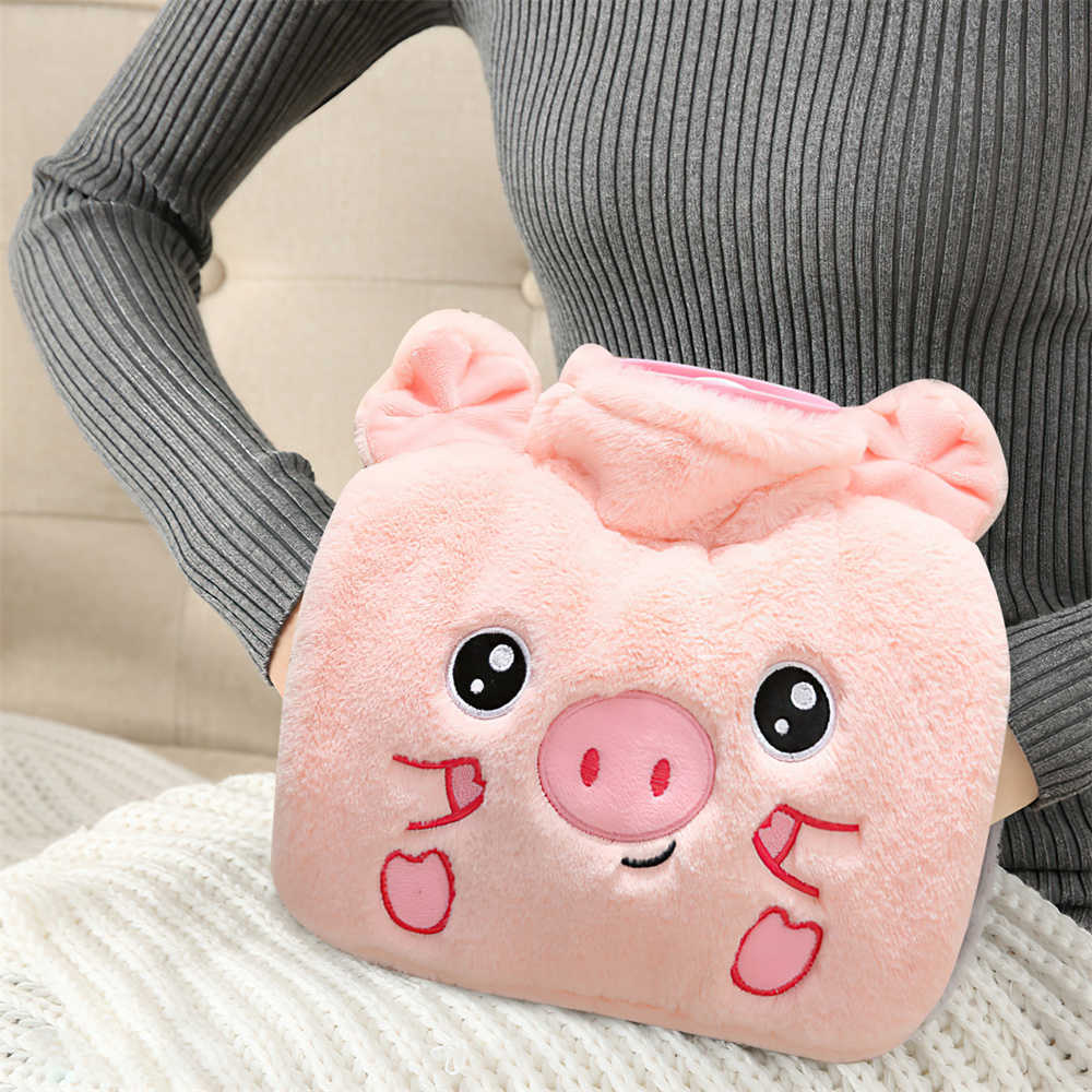Other Home Garden Hot Water Bottle Bag Keep Warm in Winter Reusable Soft Protection Plush Covering Washable and Leak-proof Hand Warmer T221018