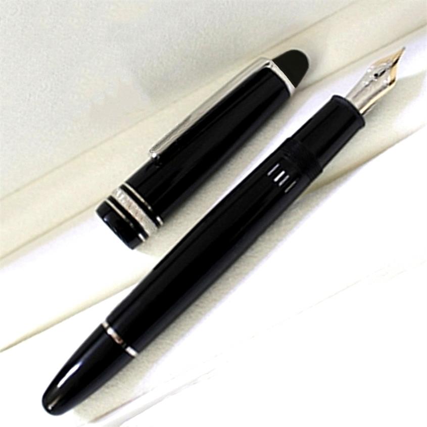 New Luxury Msk-149 Piston Filling Fountain Pen High quality Black Resin and Classic 4810 Gold-Plating Nib Business Office Writing 249g