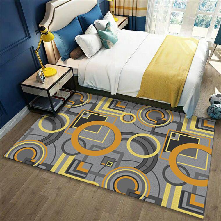 Carpets Gold Marble Modern Luxury Living Room Bedroom Carpet Green Geometric 3D Home Floor Mat Area Rugs Rug Tapis Salon202Z