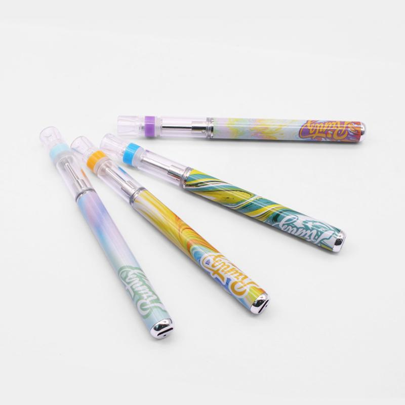 Runtz Runty verfügbar E-Zigaretten Vape Stift Press-in Mund wiederaufladbar 4 Farben 2 ml leere Wagen mit Verpackungsbestand in den USA