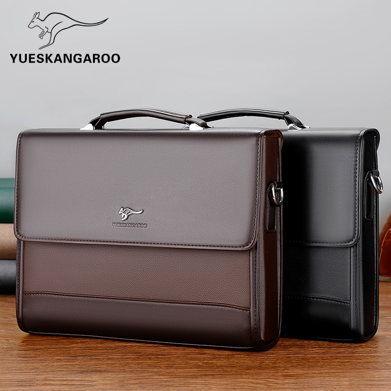 Bolsas de pasta para as bolsas masculinas Pu Leather Men's Beirthascase Bolsa de ombro de negócios para homens Brand laptop Bags Man Organizer Docume2161