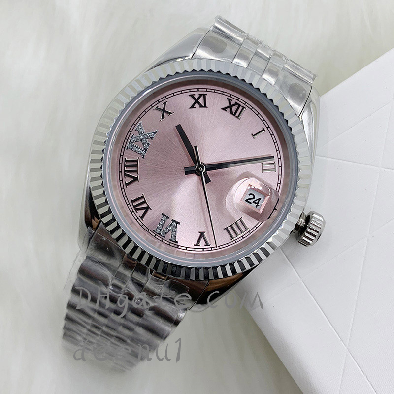 Women's 36MM automatic mechanical watch 904L stainless steel watches quartz movement 31MM super bright sapphire waterproof watch montre de luxe
