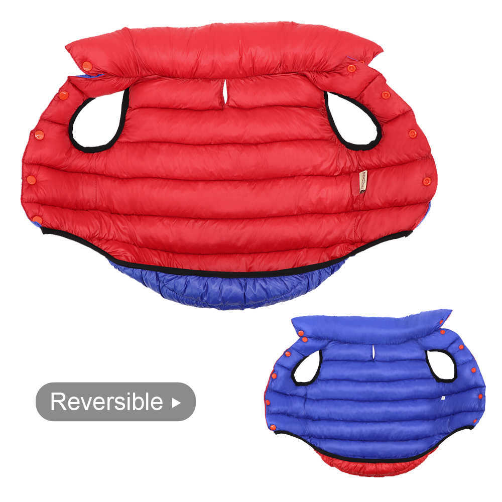 Ropa para perros Cálido Espesar Chaqueta para perros Ropa para perros medianos grandes Mascota Bulldog francés Ropa para perros grandes Abrigo Invierno Traje para mascotas Chaleco impermeable T221018