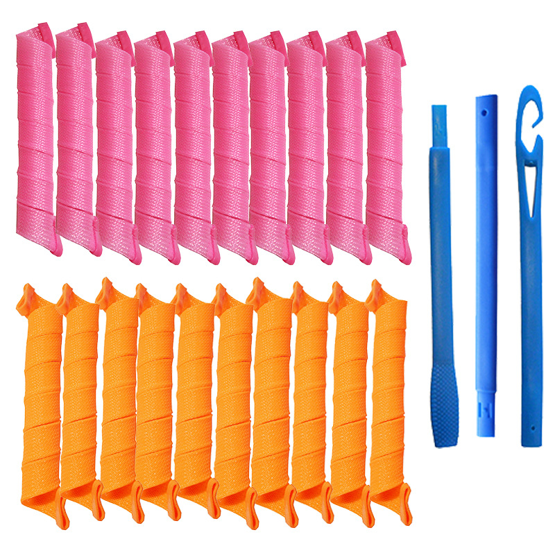 Orange Pink55Long20Root Large Roll