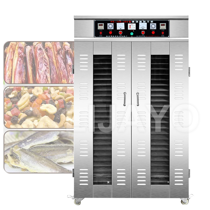 40/50 Layers Stainless Steel Food Dryer Machine Household Dehydrated Vegetables Meat Pet Snacks Seafood Fruit Tea Dry Machine