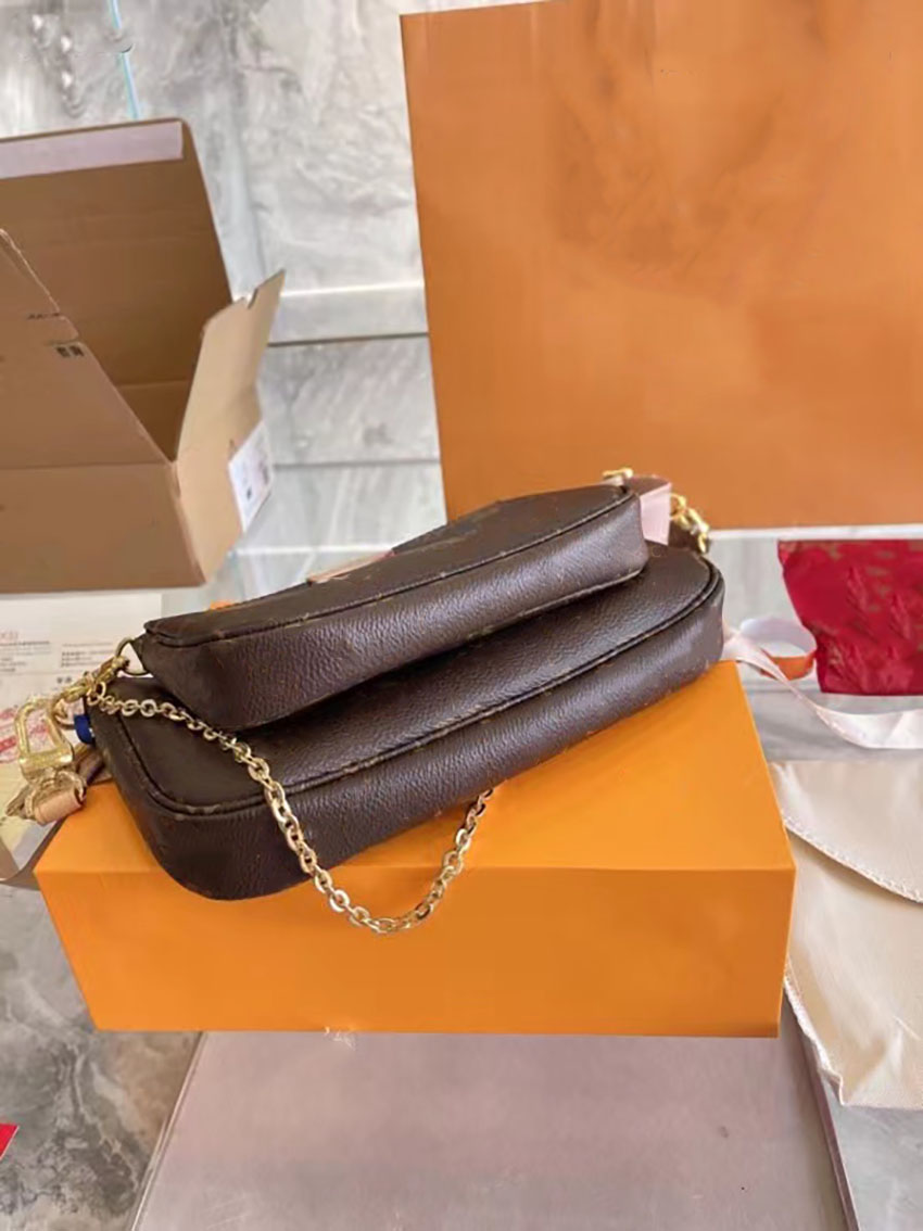 有名なブランドデザイナー3-in-1ショルダーバッグ女性ビンテージ印刷財布とハンドバッグ