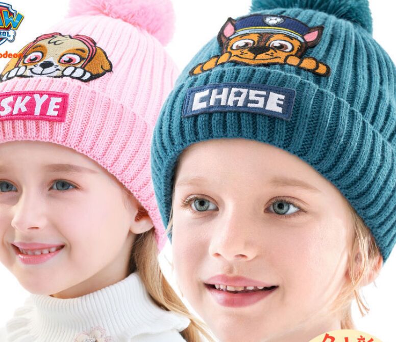 Chapéus infantis Pulloves de inverno Proteção de ouvido Chapéu de lã quente tricô para meninos e meninas Caput Factory Supply