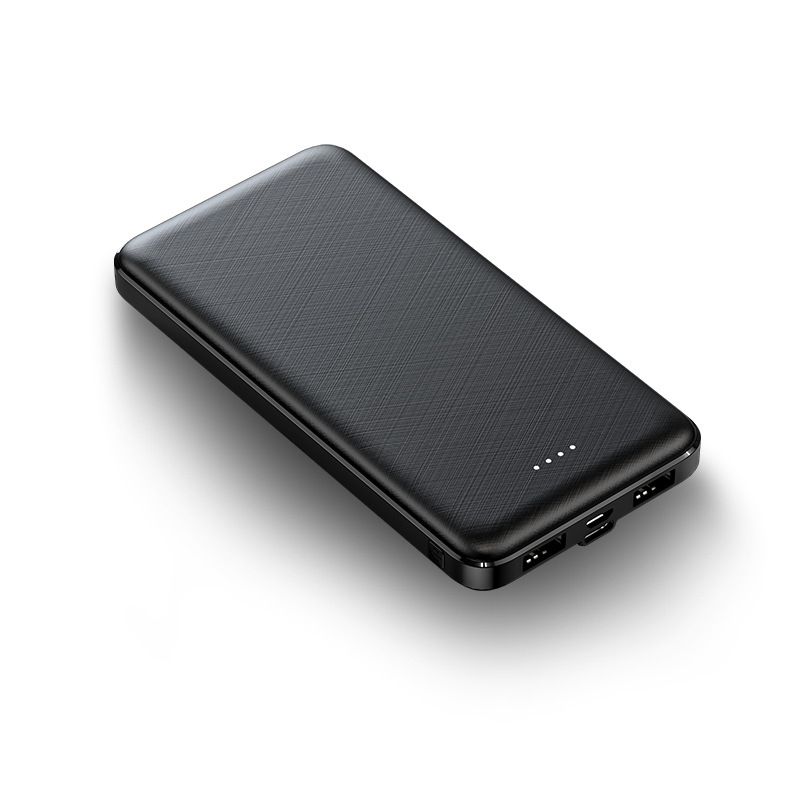 10000mAh Slim Power Bank Carregador Portátil Bateria Externa Adaptador de energia para Samsung LG