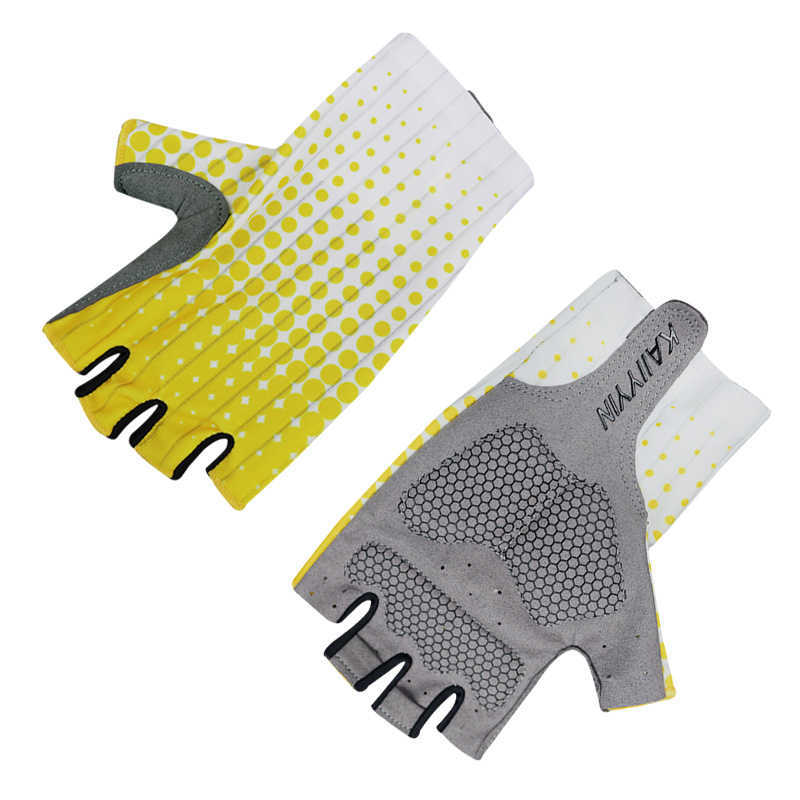 Fietsende handschoenen Guantes Ciclismo zomer halfvinger sport fietshandschoenen mountainbike fietsen handschoenen niet-slip ademende schokbestendige T221019