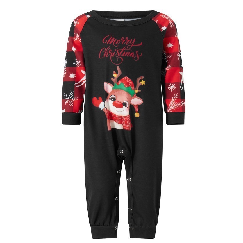 Roupas combinando para a família Pijama de Natal Pijama de Natal Roupa de dormir fofa roupa de férias 2209149513291