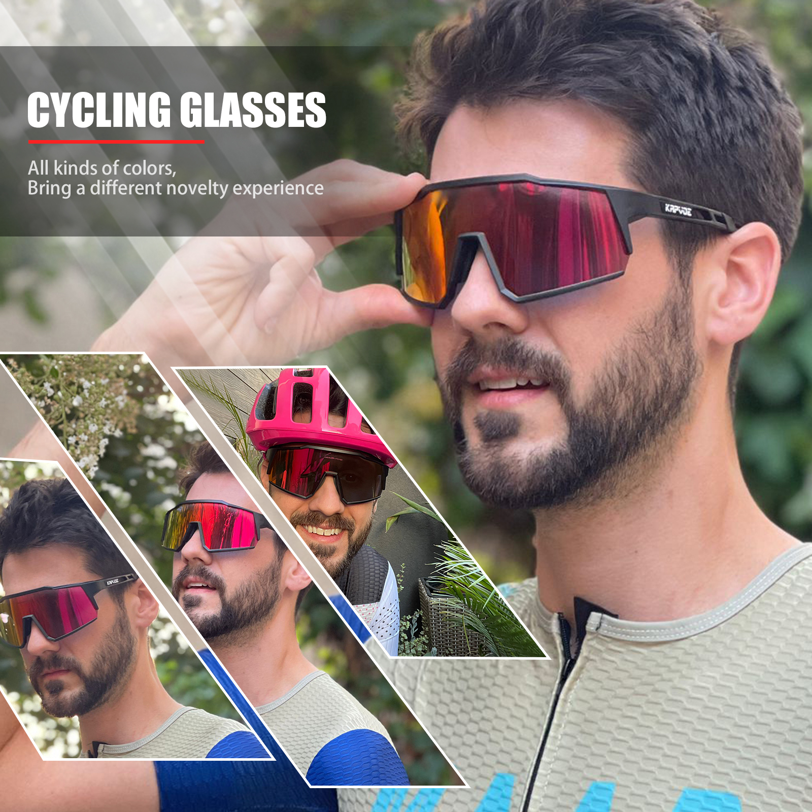 Outdoor Brillen Radfahrer Polarisierte Radfahren Brille Fahrrad Rennrad MTB Sport Sonnenbrille Schutz Brille Winddicht Gafas 221019