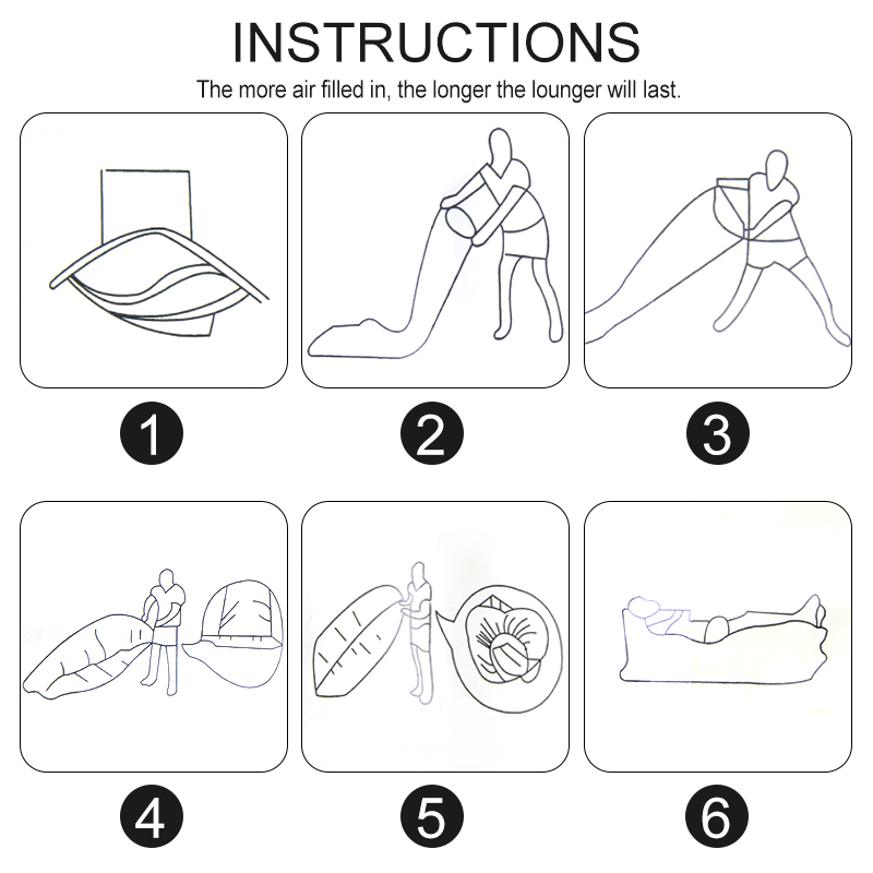 Outdoor Pads Camping Inflatable Air Sofa Tent Camp Bed Travel Lazy