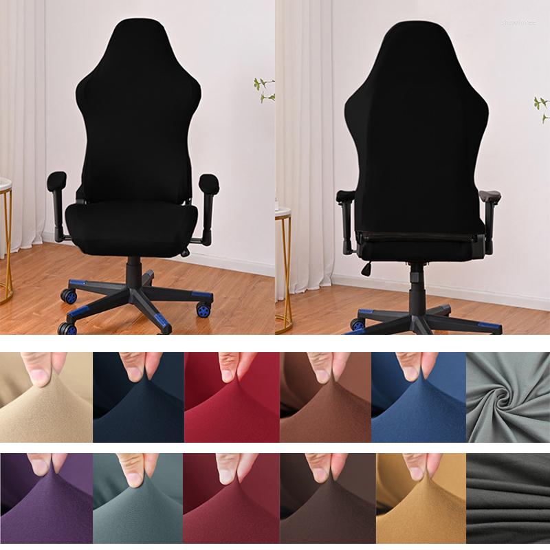 كرسي يغطي مقعد تغطية مكتب مرن لكراسي الألعاب Spandex Computer Slipcover Preschair Protector Case248V