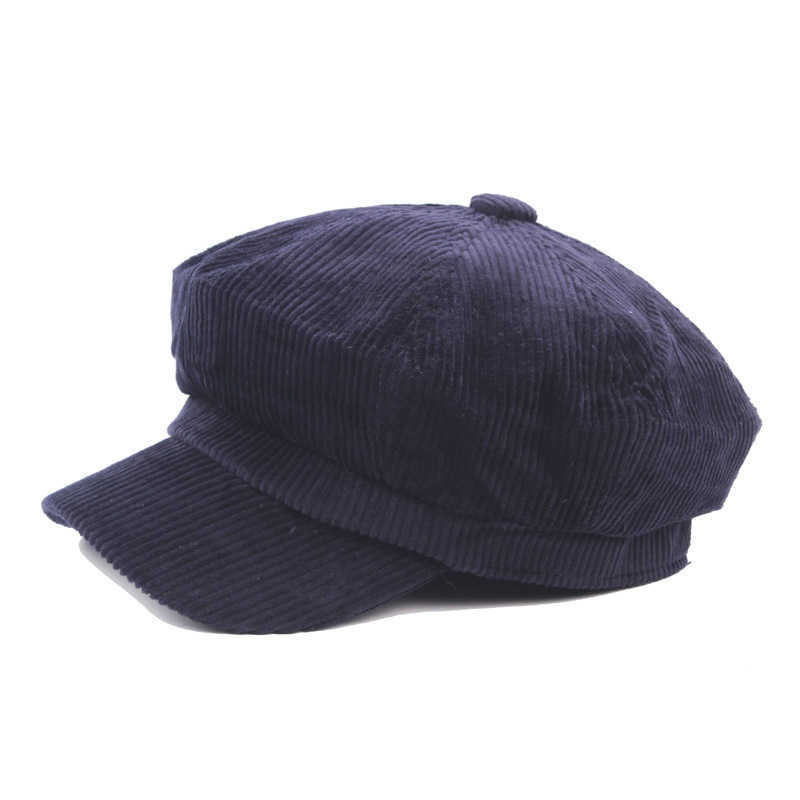 Czapki czapki/czaszki cokk newsboy beret żeńskie jesienne zimowe czapki dla kobiet mężczyzn ośmiornicy czapki kapelusz vintage Anglia Gorras Boina feminina T221020