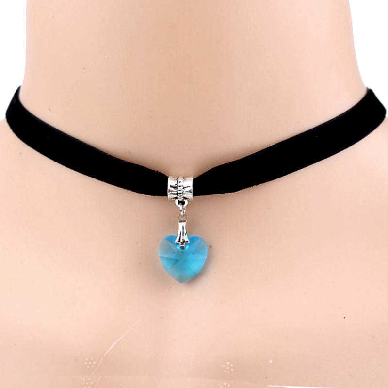 Компания красоты готическое панк -стиль Choker Lolita Корейское ожерелье BDSM Бондаж Goth Jewelry Женщины Японские аксессуары Harajuku Kawaii