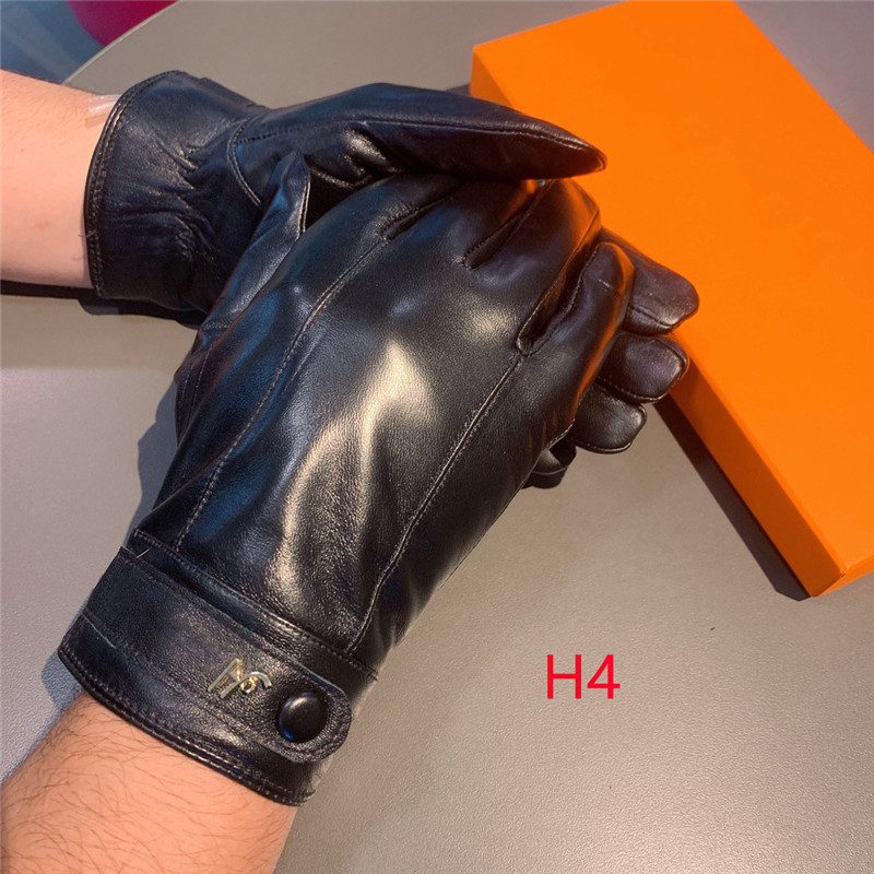 Män kvinnliga designers handskar vinter lyx äkta lädermanten märke fem fingrar handskar varm kashmir inuti pekskärm mitten2611