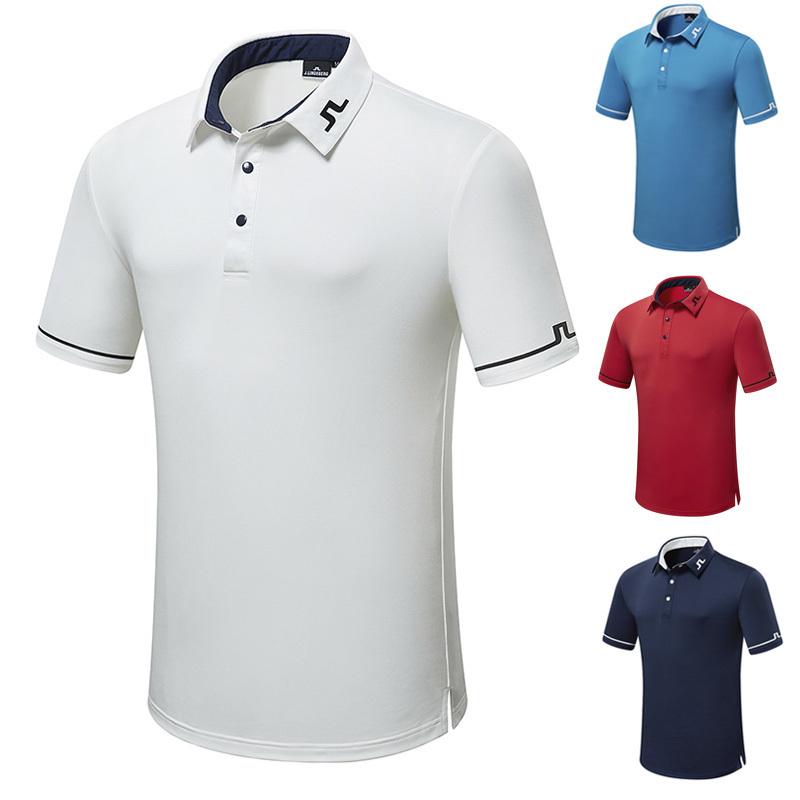 Golf Tshirts T -shirt Kort ärm Sports fritid utomhusblind JL Men039S JAPCE Högkvalitativ Prevent Ball Polyester Fabri2137883