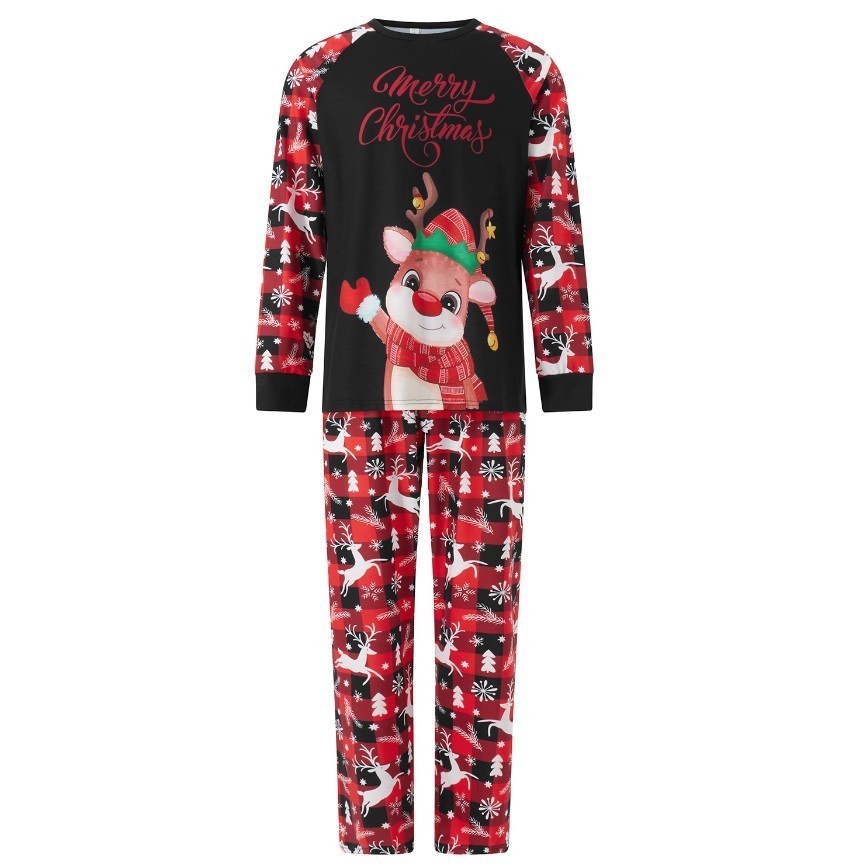 عائلة مطابقة الملابس عيد الميلاد بيجاماس عيد الميلاد PJS ملابس النوم اللطيفة ملابس العطلة 220914