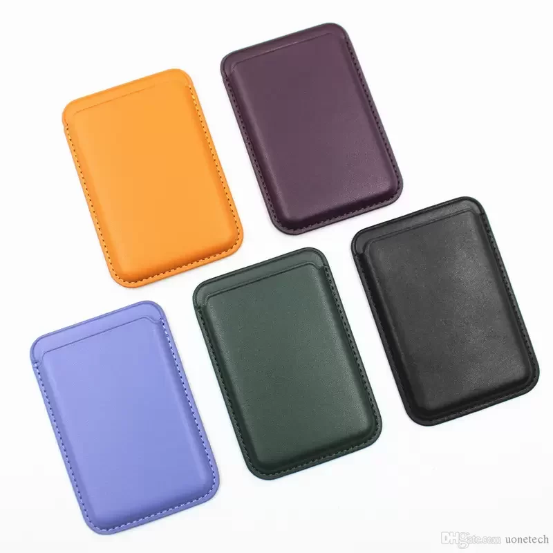 Pour les étuis de support d'iphone étui de couverture arrière de téléphone portefeuille magnétique en cuir avec fentes pour cartes 13 12 Mini 11 Pro Xr Xs Max