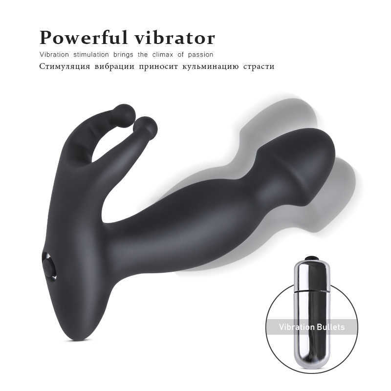 Artículos de belleza Zatyczki analne wibrator dorose zabawki erotyczne dla mczyzn masturbacja prostaty masa odbytu stymulacja wibratory w formie sztucznego czonka