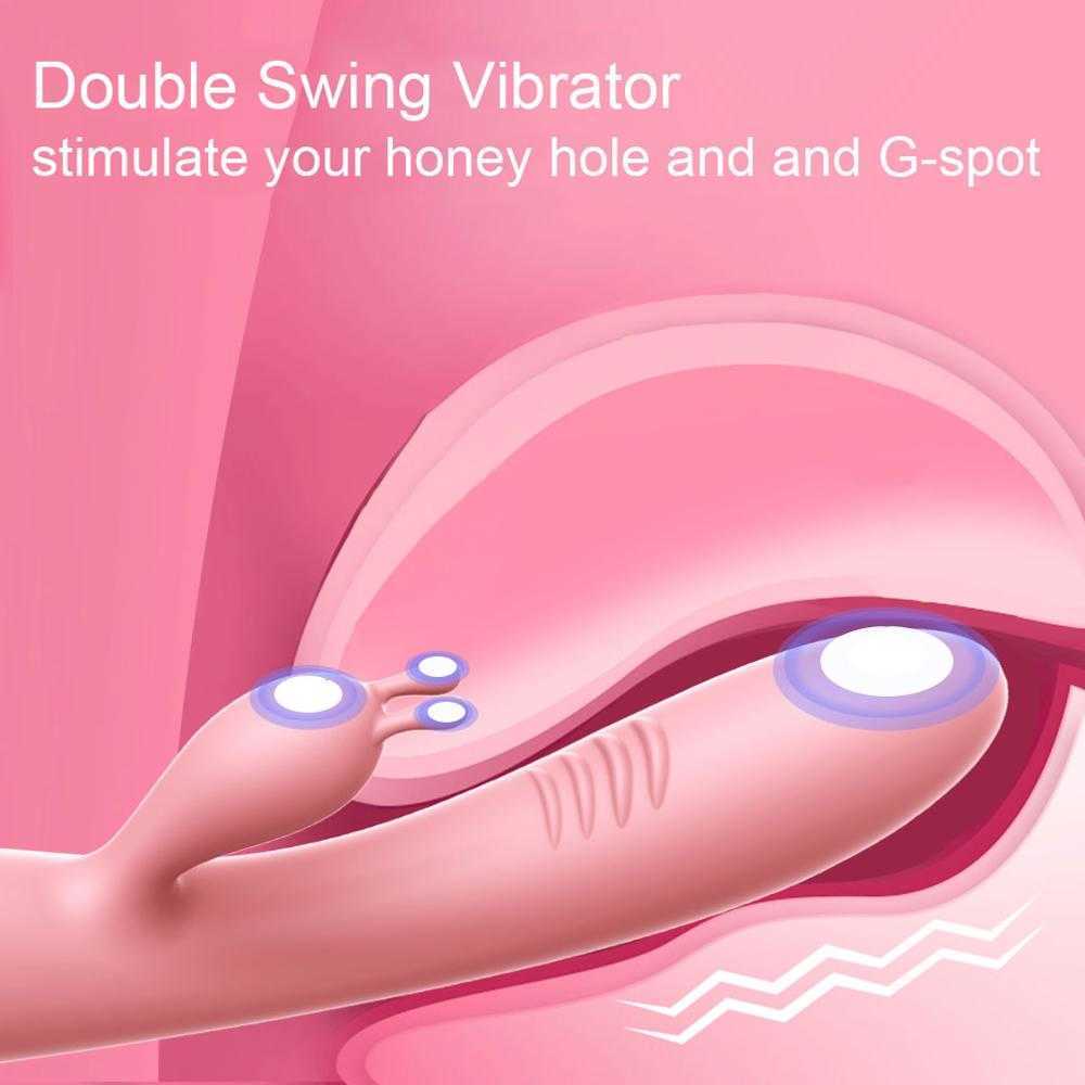 Beauty Items G-spot Kaninchen Doppel Vibrator fr Frau Masturbation Klitoris Stimulator Dildos Wasserdicht Wiederaufladbare Erwachsene sexy Spielzeug ZD0274